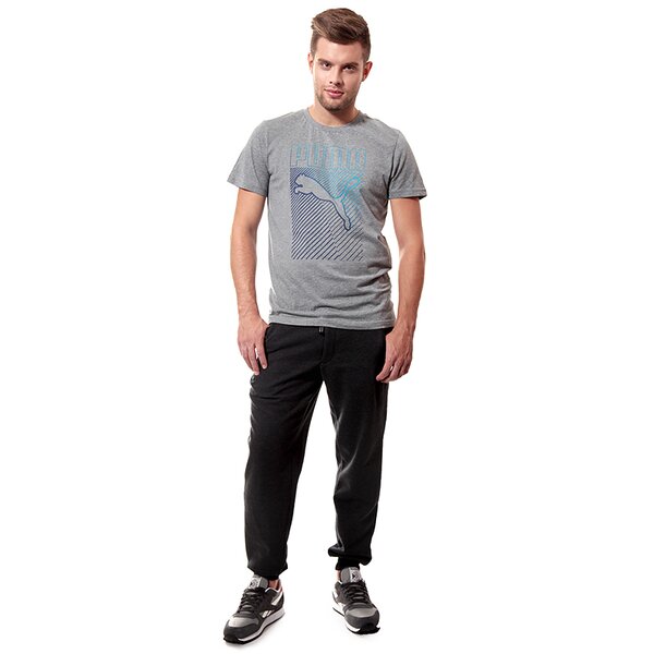 Koszulka męska PUMA T-SHIRT BP MEN 07 83550801 kolor szary