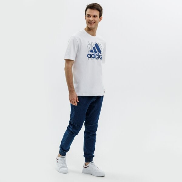 Koszulka męska ADIDAS T-SHIRT SS M OVRSPRY T gs6306 kolor biały