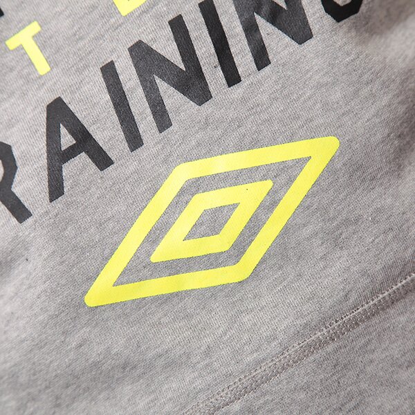 Bluza męska UMBRO BLUZA GRAPHIC FTBL OH HOODED TOP 62608u263 kolor szary