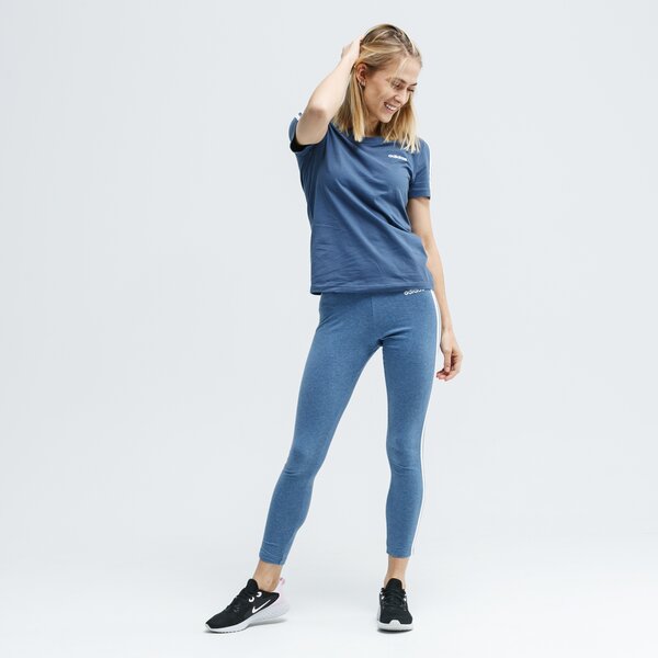 Koszulka damska ADIDAS T-SHIRT SS W E 3S SLIM ei0765 kolor niebieski