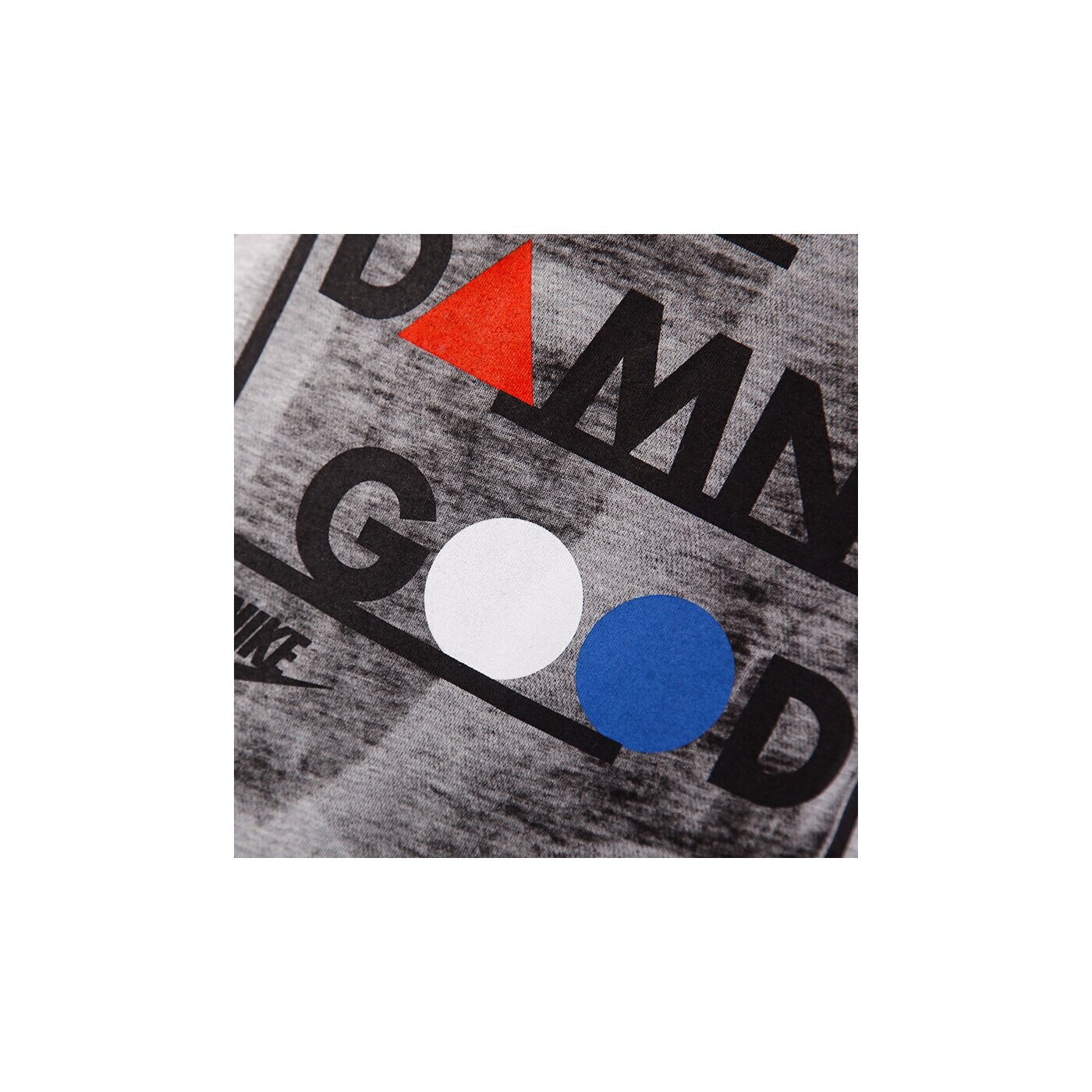 Koszulka damska NIKE T-SHIRT TEE BF-SO DAMN GOOD 547454063 kolor szary