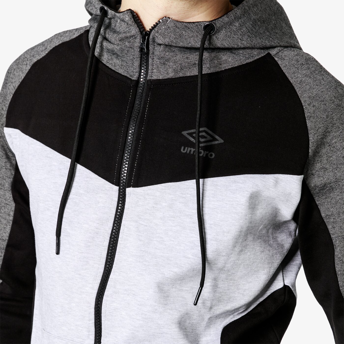 Bluza męska UMBRO BLUZA DEWO ul19blm25001 kolor szary