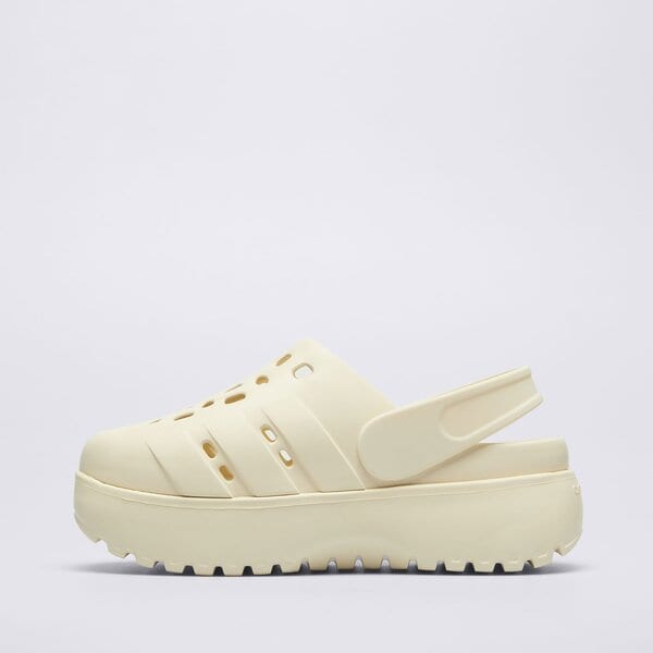 Sandały damskie ADIDAS ADILETTE CLOG PLATFORM jp7159 kolor beżowy