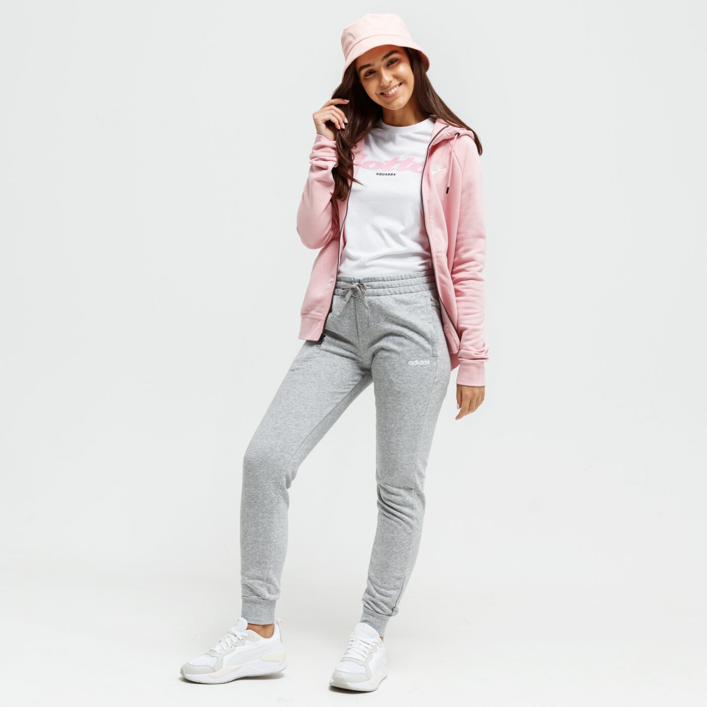 Bluza damska NIKE BLUZA ROZPINANA Z KAPTUREM SPORTSWEAR ES bv4122-632 kolor różowy