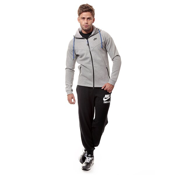 Bluza męska NIKE BLUZA TECH FLEECE WINDRUNNER 545277064 kolor szary