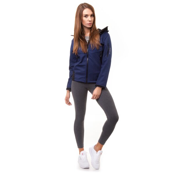 Kurtka przejściowa damska FEEWEAR SOFTSHELL LAREDO fw34ksh03001 kolor niebieski