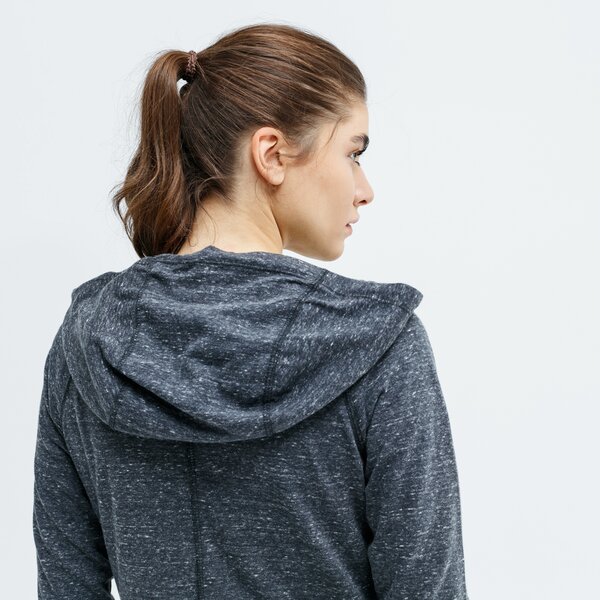 Bluza damska NIKE BLUZA W NSW GYM VNTG HOODIE FZ 883729060 kolor granatowy