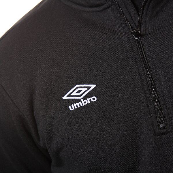 Bluza męska UMBRO POLAR FLEECE ZIP 62610u060 kolor czarny