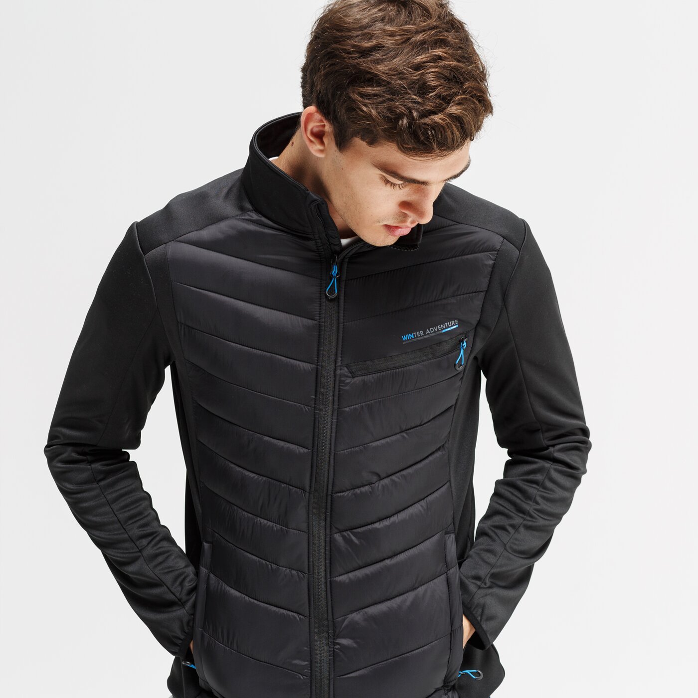 Kurtka zimowa męska FEEWEAR KURTKA CARAWAY fw39kum27001 kolor czarny