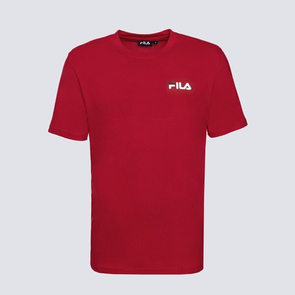 Koszulka męska FILA T-SHIRT TERRY SS ss21spm091603 kolor bordowy