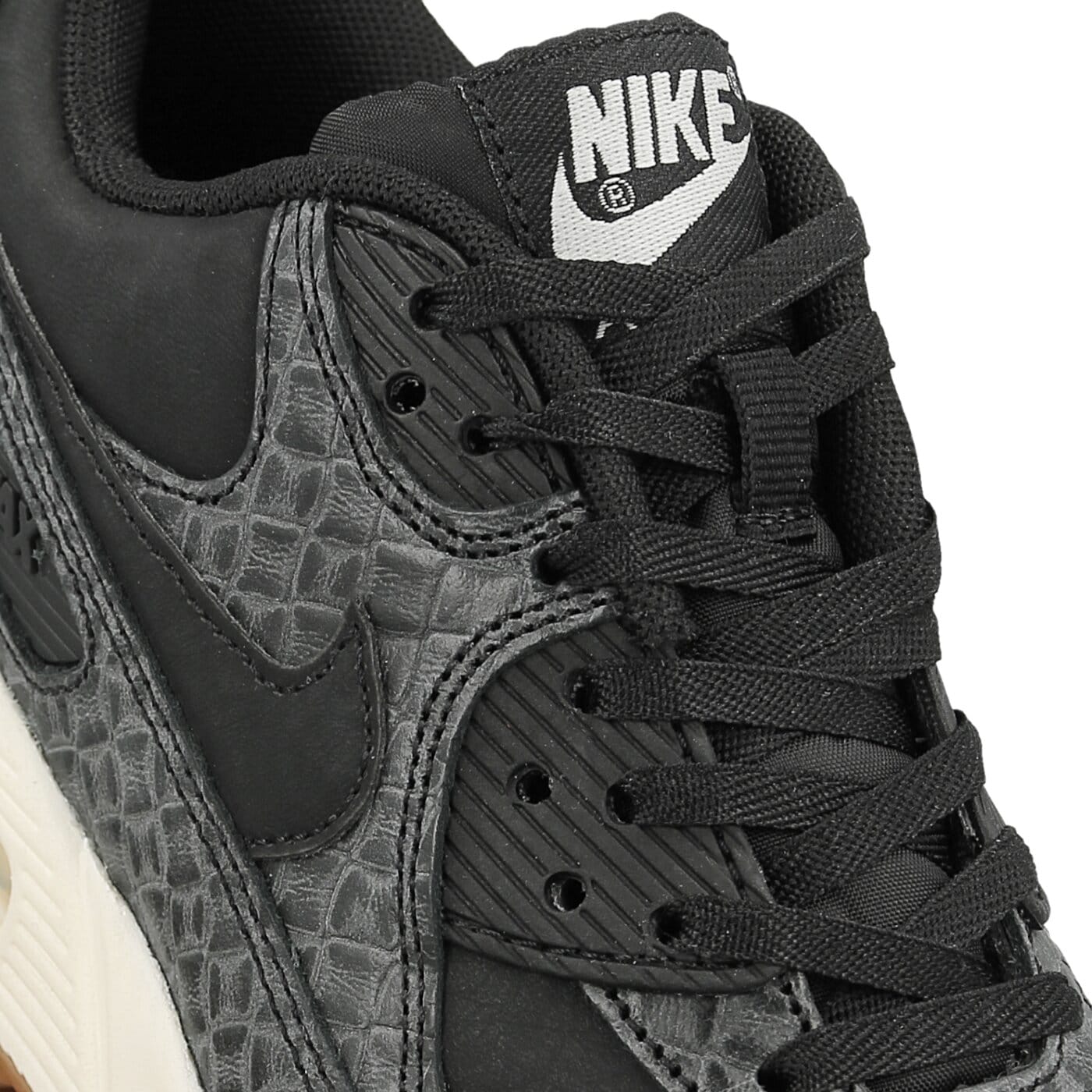 Buty sportowe damskie NIKE WMNS AIR MAX 90 PREM  443817010 kolor czarny