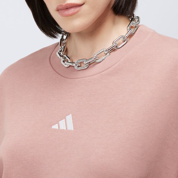 Bluza damska ADIDAS BLUZA W 3S FT SWT jd5288 kolor brązowy