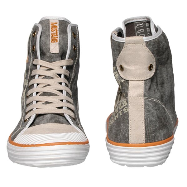 Buty sportowe męskie MUSTANG  26a059 kolor szary