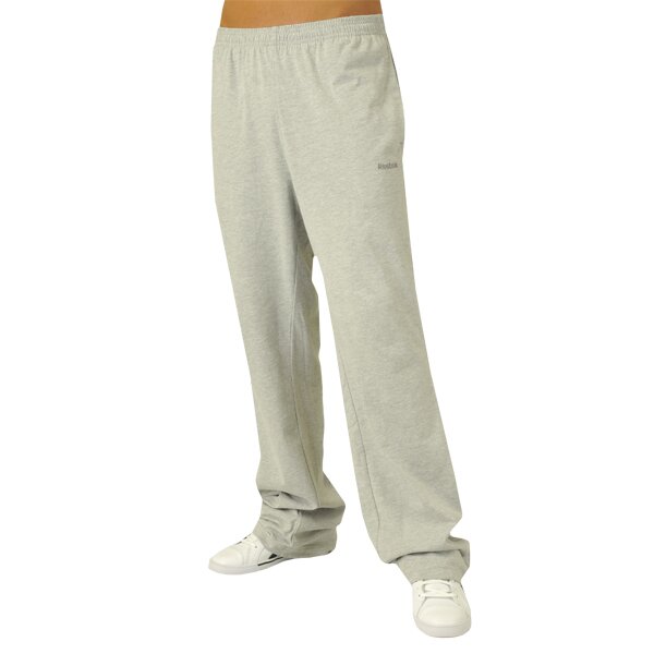 Spodnie dresowe męskie REEBOK SPODNIE KNITPANTOH RBK MED. GREY HEATHER w07487 kolor szary