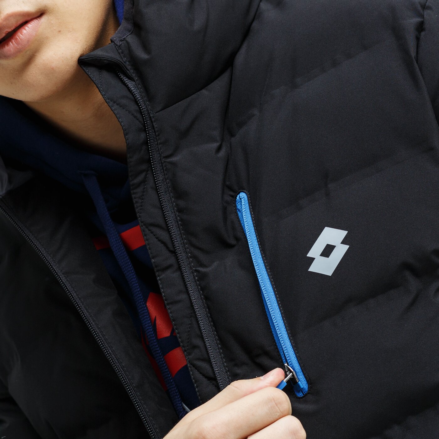 Kurtka zimowa męska LOTTO KURTKA ZIMOWA MIRTILLO lo39kum16002 kolor czarny