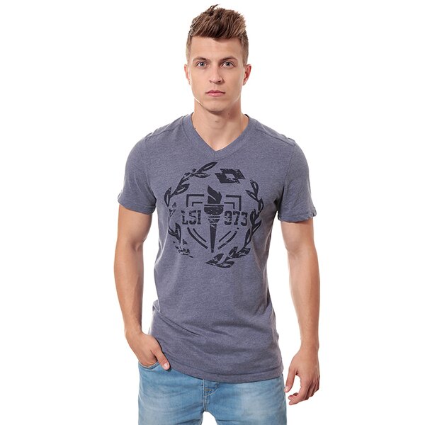 Koszulka męska LOTTO T-SHIRT T-SHIRT FLAVIO r3556 kolor niebieski
