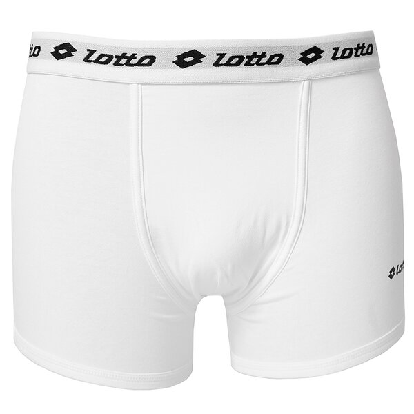 LOTTO BOKSERKI BIALE/BIALE 2PK lobo3301 kolor biały