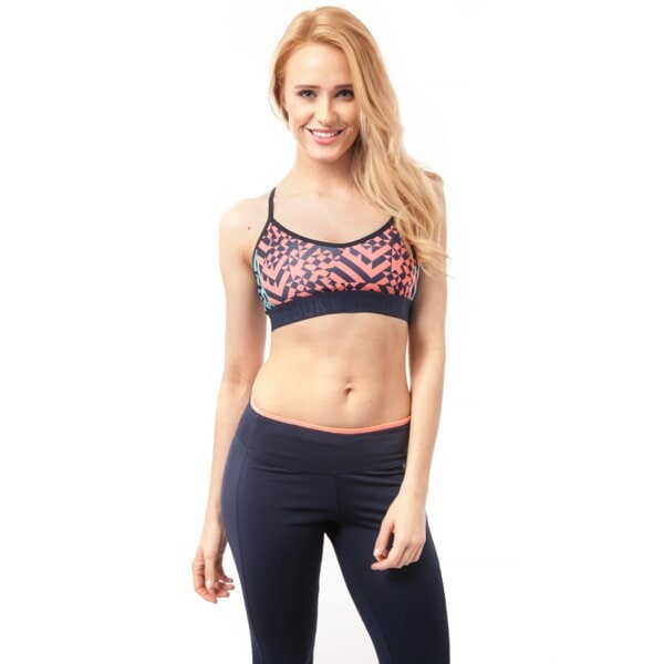 Top damski REEBOK TOP WOR P SHRT BRA b86304 kolor niebieski