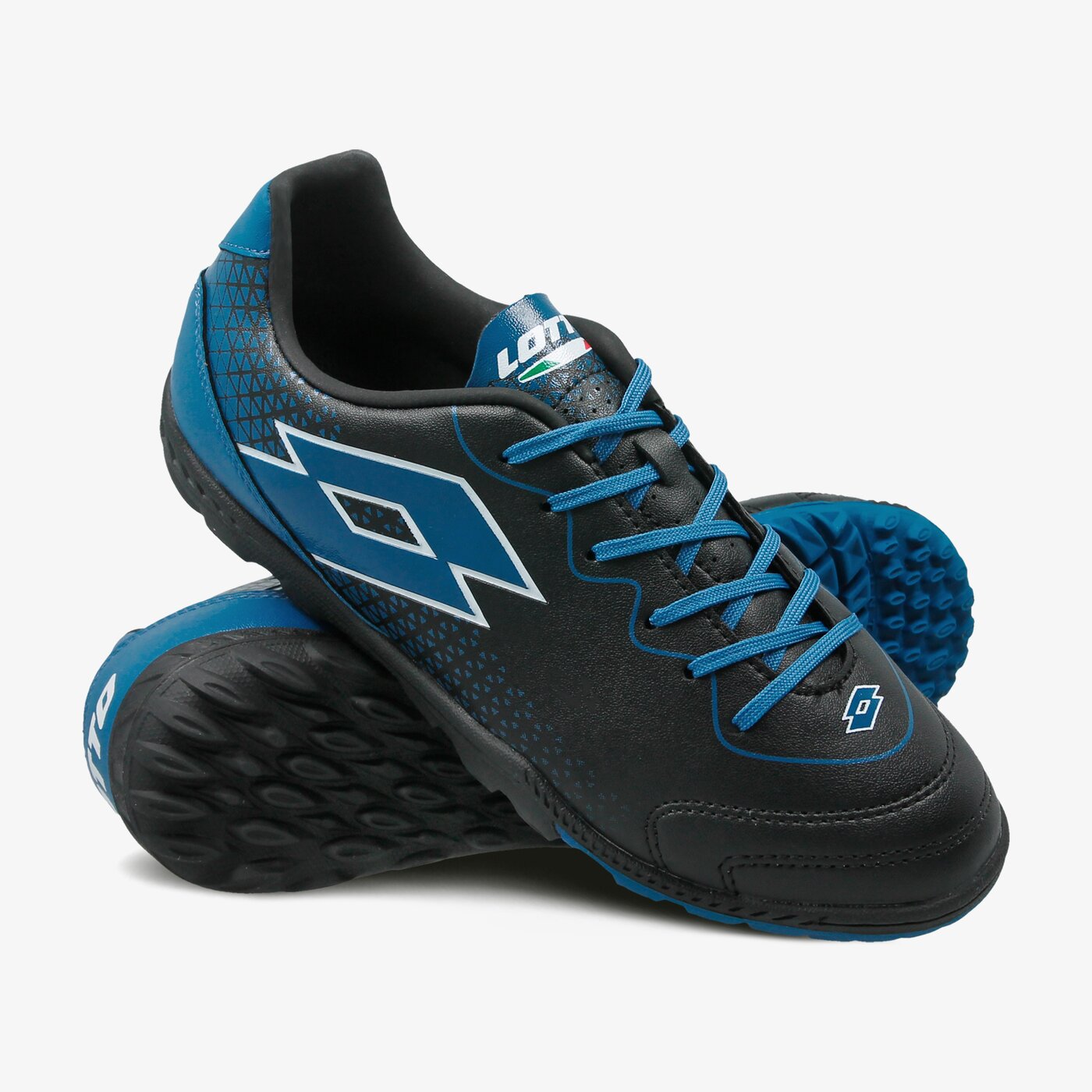 Buty piłkarskie dla dzieci LOTTO SPIDER 700 XV TF JR t3452 kolor czarny