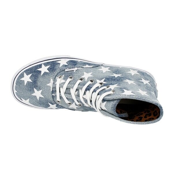 Buty sportowe damskie VANS AUTHENTIC HI  vrqf7xjw kolor niebieski