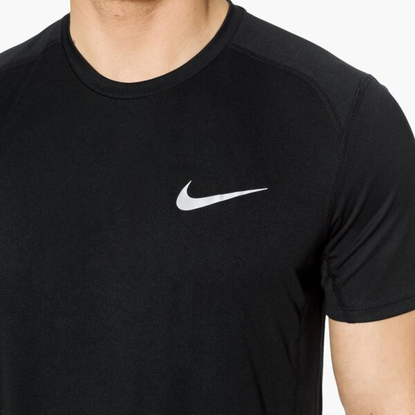Koszulka męska NIKE T-SHIRT SS M NK DRY MILER TOP SS 833591-010 kolor czarny