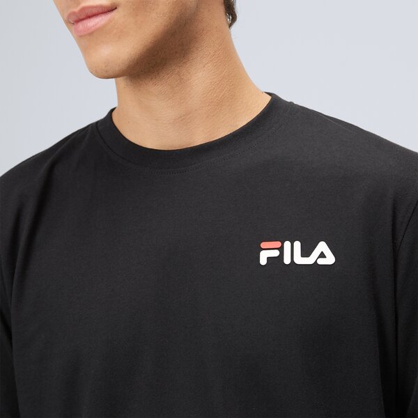 Koszulka męska FILA T-SHIRT TERRY LS fw23spm044000 kolor czarny