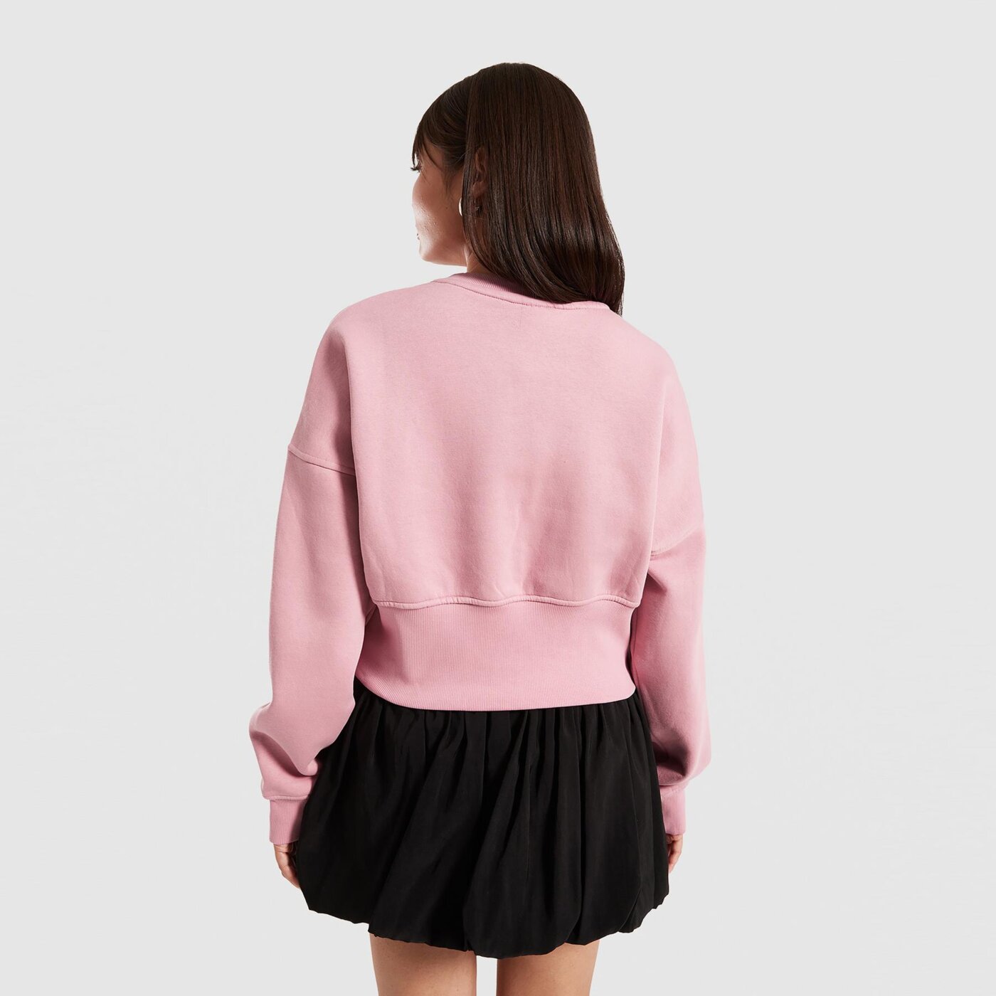 Bluza damska REEBOK BLUZA RICHARD CROPPED CREWNECK SWEATSHIRT 100241207 kolor różowy