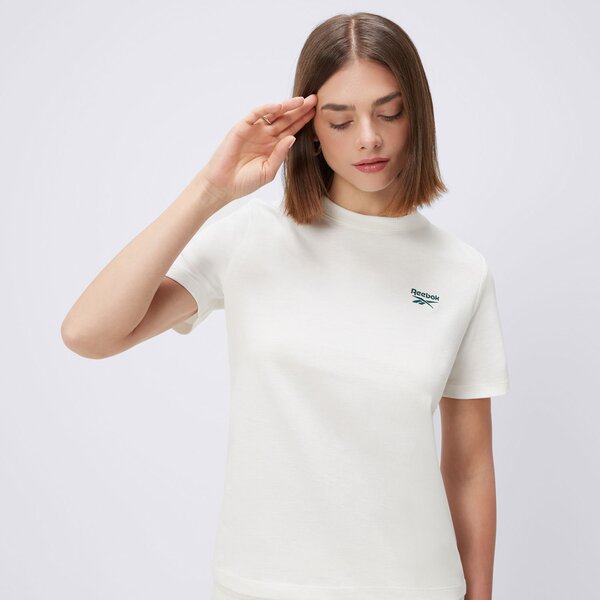 Koszulka damska REEBOK T-SHIRT RI SL NO POCKET 100235320 kolor beżowy