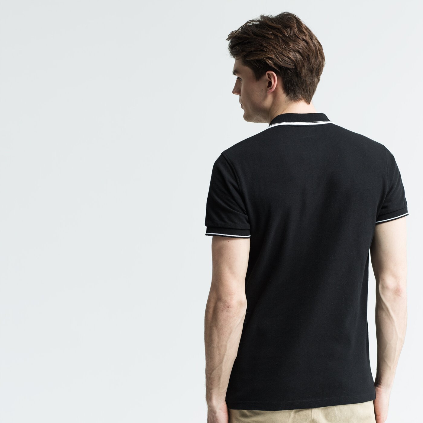 Koszulka polo męska UMBRO POLO NATLO ul19pom06003 kolor czarny