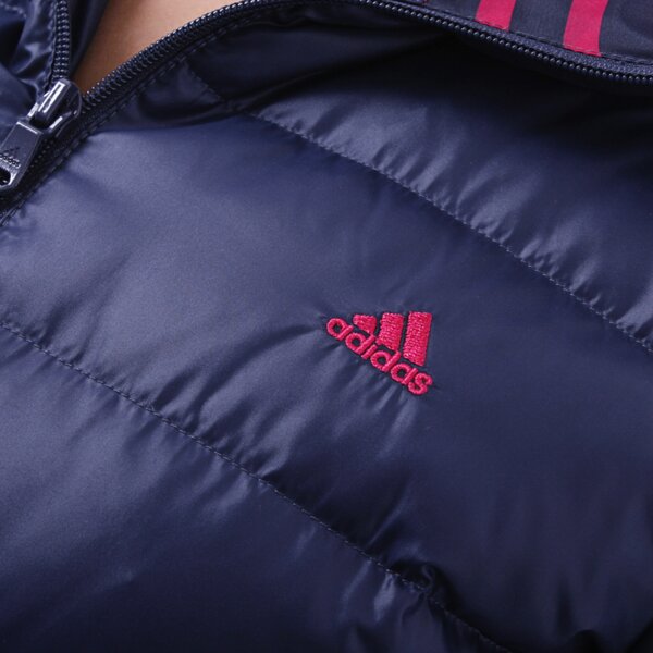 Kurtka zimowa damska ADIDAS KURTKA J D COLOR MULTI w52855 kolor granatowy