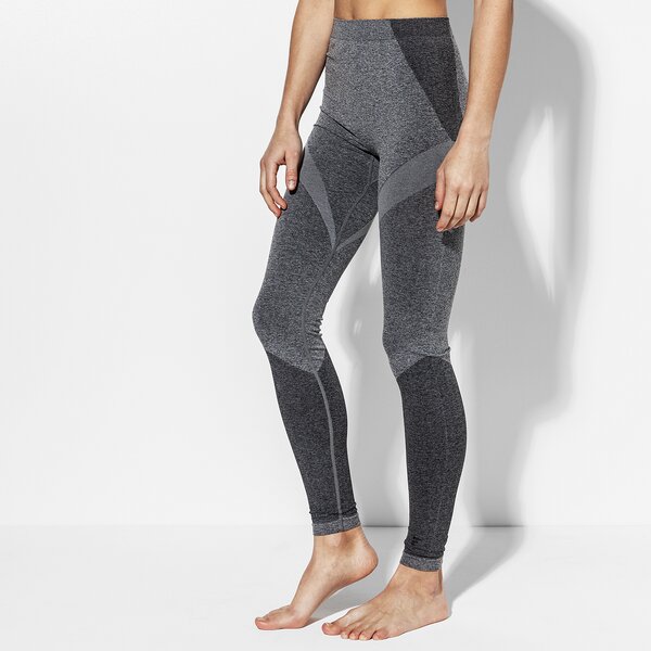Spodnie dresowe damskie FEEWEAR LEGGINGS TERMICZNE NIMBLE fw38bid02001 kolor szary