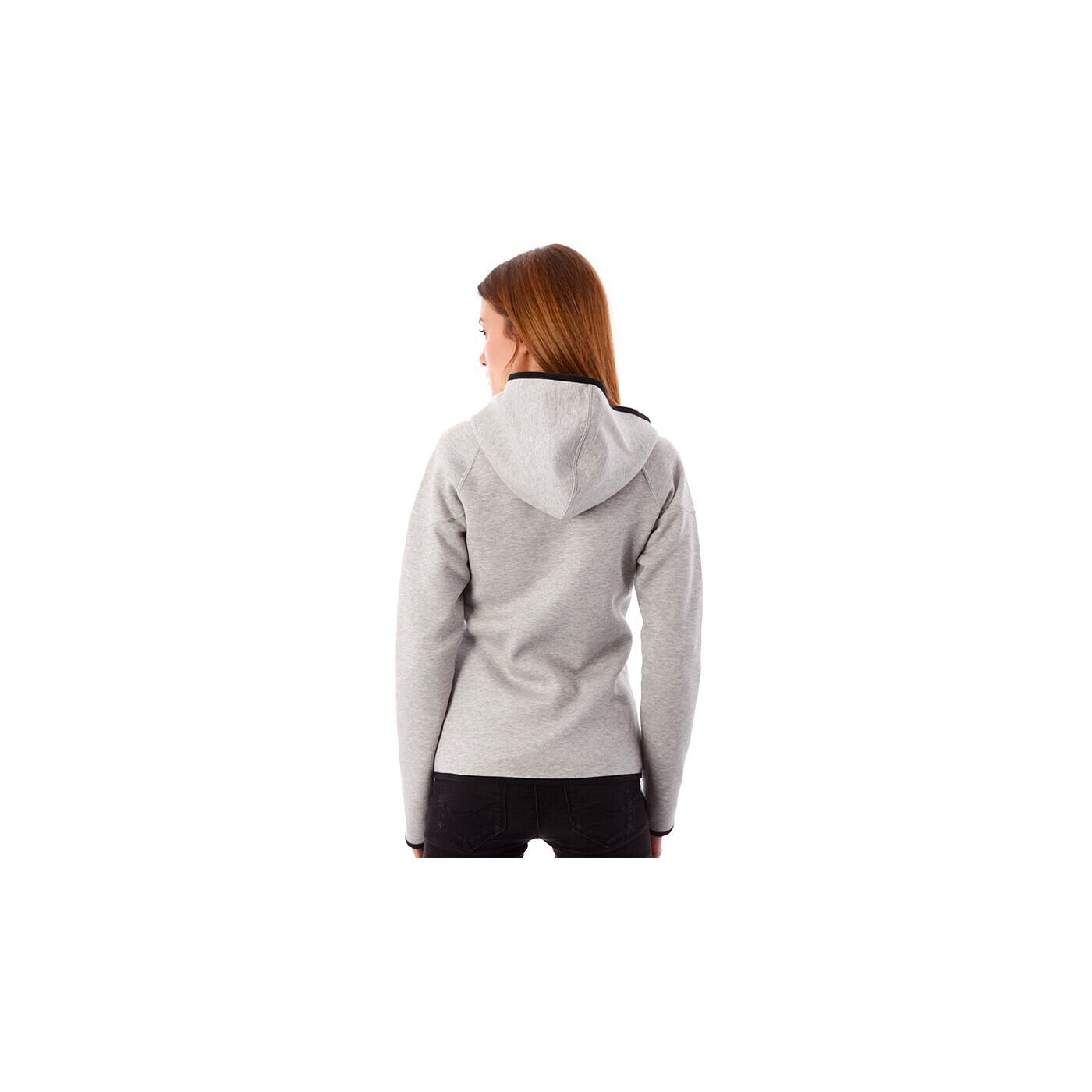 Bluza damska NIKE BLUZA TECH FLEECE FZ HOODY 545691063 kolor szary