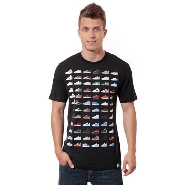 Koszulka męska NIKE T-SHIRT AF1 30 YEAR CELEBRATION TEE 618950010 kolor czarny