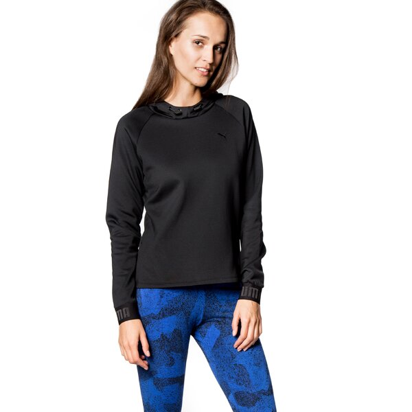 Bluza damska PUMA BLUZA TRANSITION COVER UP W 83848801 kolor czarny