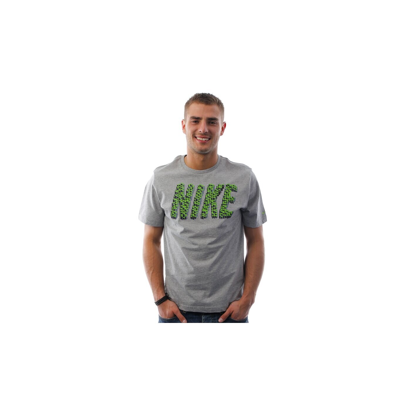 Koszulka męska NIKE T-SHIRT HS MENS GRAPHIC DOUBLE PACK #473380063 kolor multicolor