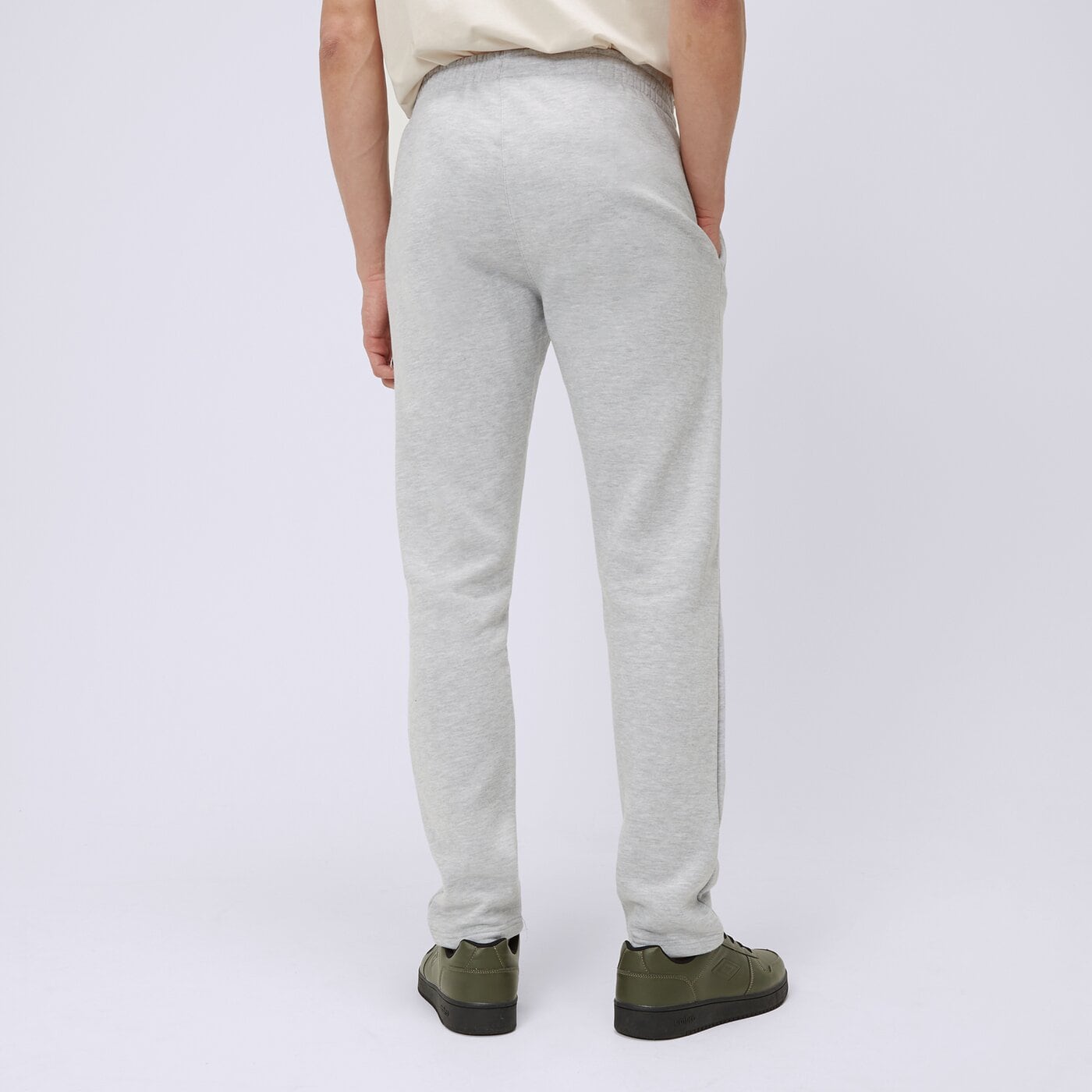 Spodnie dresowe męskie UMBRO SPODNIE FLEECE JOGGER 66415u-263 kolor szary