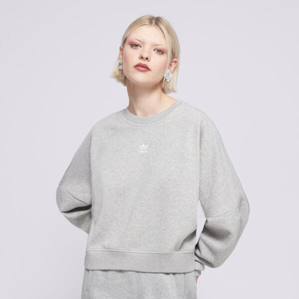 Bluza damska ADIDAS BLUZA ESS CREW FL iy2545 kolor szary