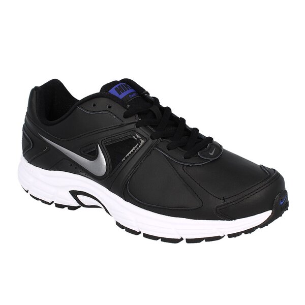 Buty do biegania męskie NIKE DART 9 LEATHER  443862013 kolor czarny
