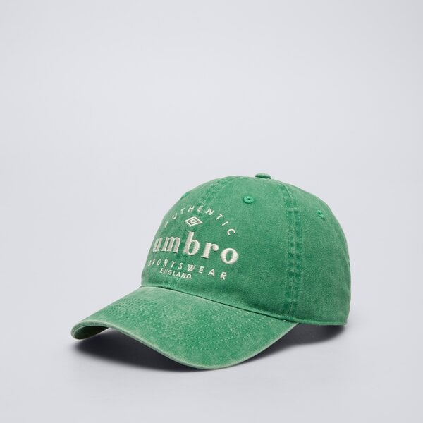 Czapka z daszkiem damska UMBRO CZAPKA CZAPKA Z DASZKIEM SOULA ul124cap01002 kolor zielony