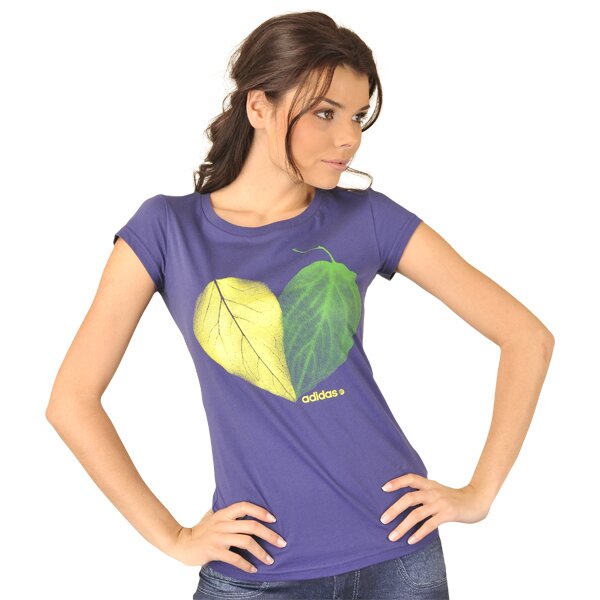 Koszulka damska ADIDAS T-SHIRT G NATURE T p84598 kolor granatowy