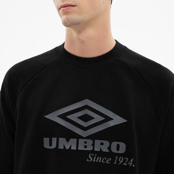 Bluza męska UMBRO BLUZA LARGE LOGO 66116u-060 kolor czarny