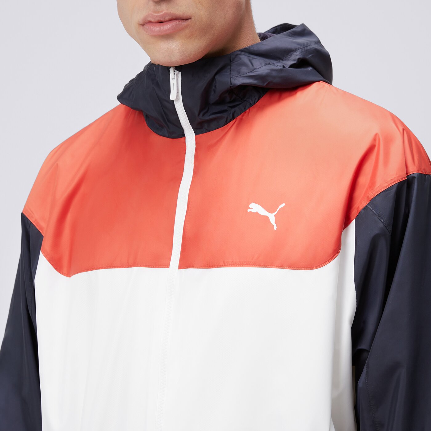 Kurtka przejściowa męska PUMA KURTKA ESS RELAXED WINDBREAKER 68462602 kolor multicolor