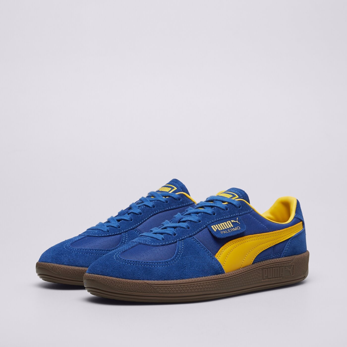 Buty sportowe męskie PUMA PALERMO VINTAGE UPDATE 40136402 kolor niebieski