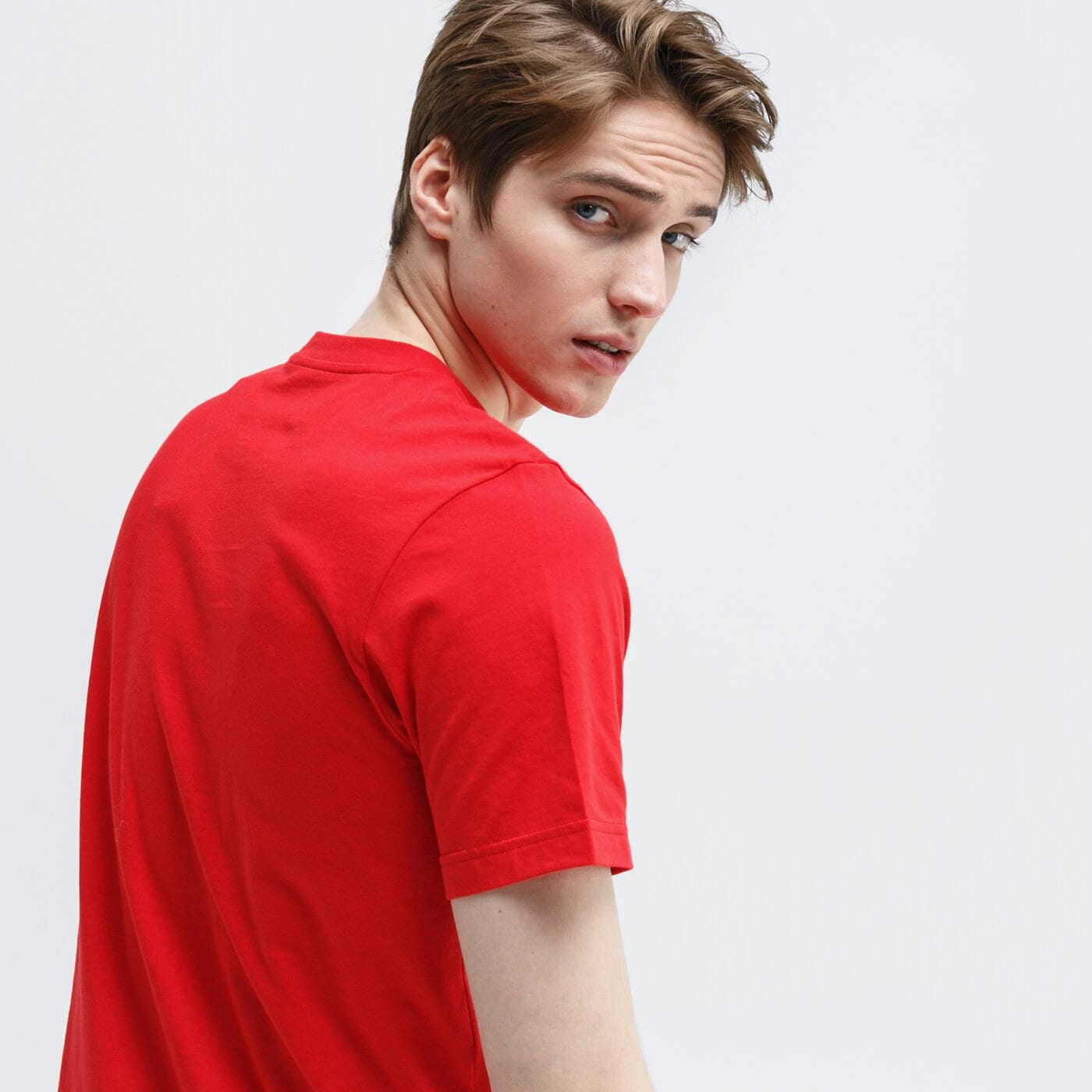 Koszulka męska ADIDAS T-SHIRT SS M GRFX LNR T 2 fi7459 kolor czerwony