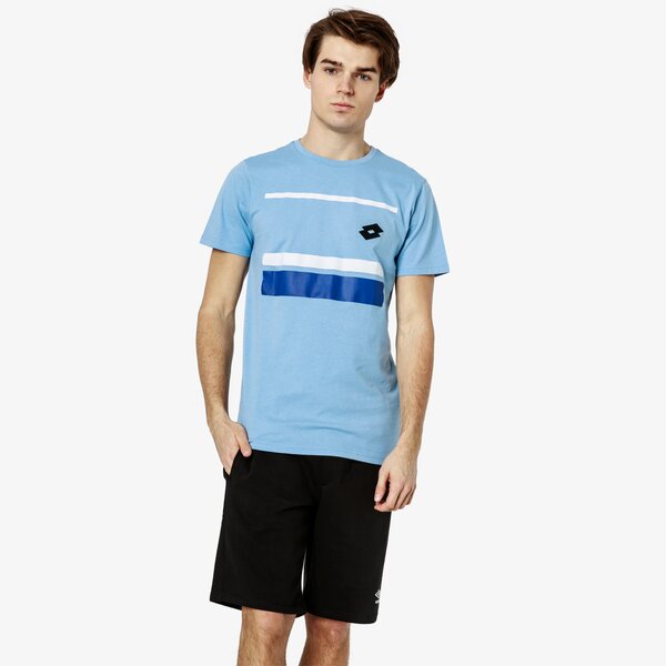 Koszulka męska LOTTO T-SHIRT SS CELANO lo19tsm66001 kolor niebieski