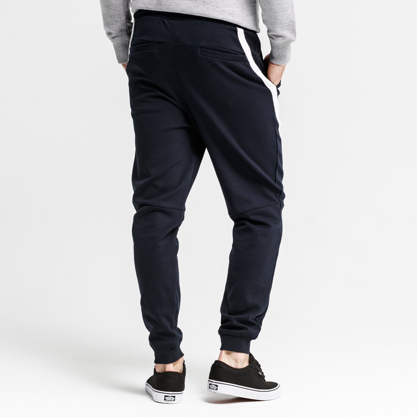 Spodnie dresowe męskie UMBRO SPODNIE VANTO ul19spm21002 kolor granatowy