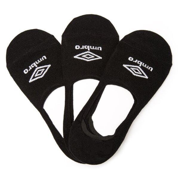 Skarpetki damskie UMBRO STOPKI FOOTIE 3PACK um24200b kolor czarny