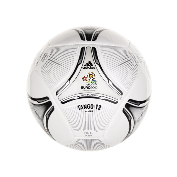 Damska piłka nożna ADIDAS PIŁKA EURO 2012 GLID w44172 kolor szary