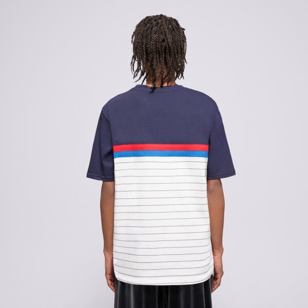Koszulka męska FILA T-SHIRT CUT AND SEW WITH BB1 STRIPE ss25mh016410 kolor multicolor