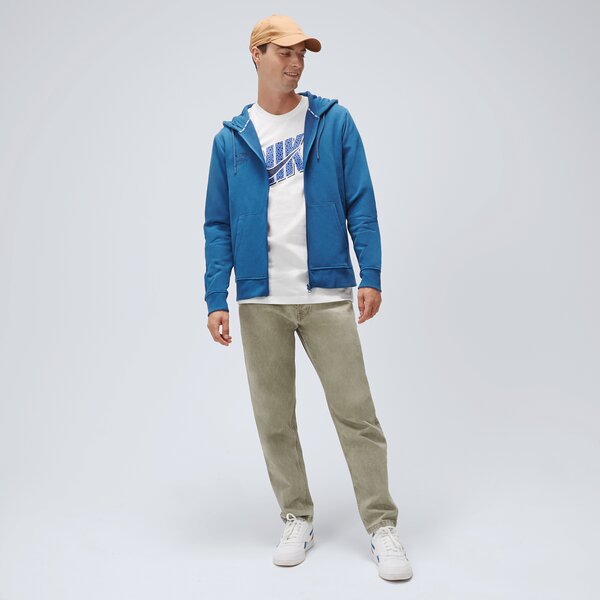Bluza męska UMBRO BLUZA ROZPINANA Z KAPTUREM ASTOR II ul123blm90001 kolor niebieski